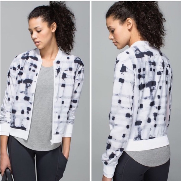 Lululemon Noir Jacket II Ghost Weave